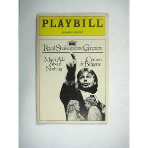 Royal Shakespeare Company Playbill Opening Performance October 1984 STAIN
